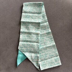 Tiffany & Co Silk Scarf Tie
